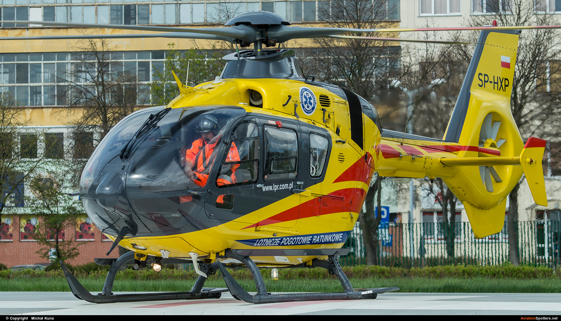 Polish Medical Air Rescue - Lotnicze Pogotowie Ratunkowe  -  EC135 (all models)  (SP-HXP) By Michał Kuna (big)