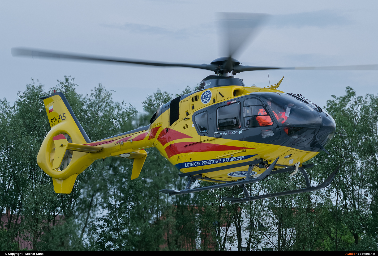 Polish Medical Air Rescue - Lotnicze Pogotowie Ratunkowe  -  EC135 (all models)  (SP-HXS) By Michał Kuna (big)