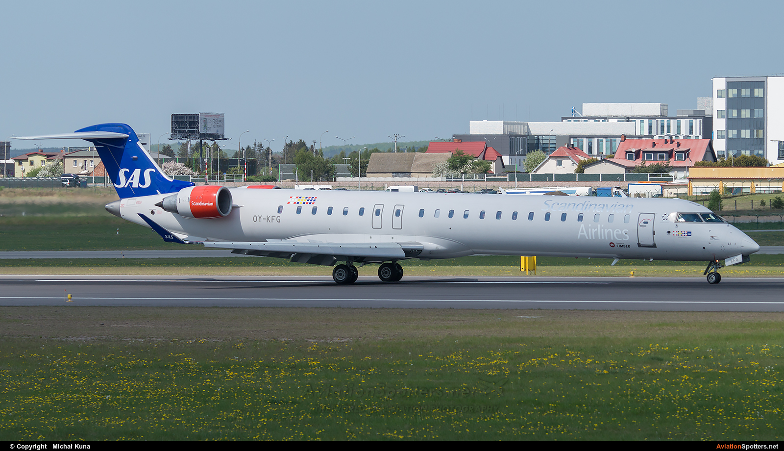 SAS - Scandinavian Airlines  -  CL-600 Regional Jet CRJ-900  (OY-KFG) By Michał Kuna (big)