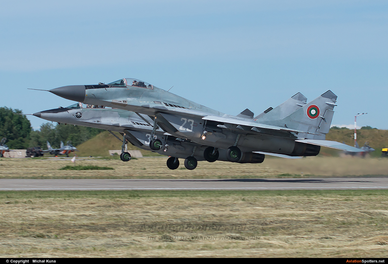 Bulgaria - Air Force  -  MiG-29A  (23) By Michał Kuna (big)