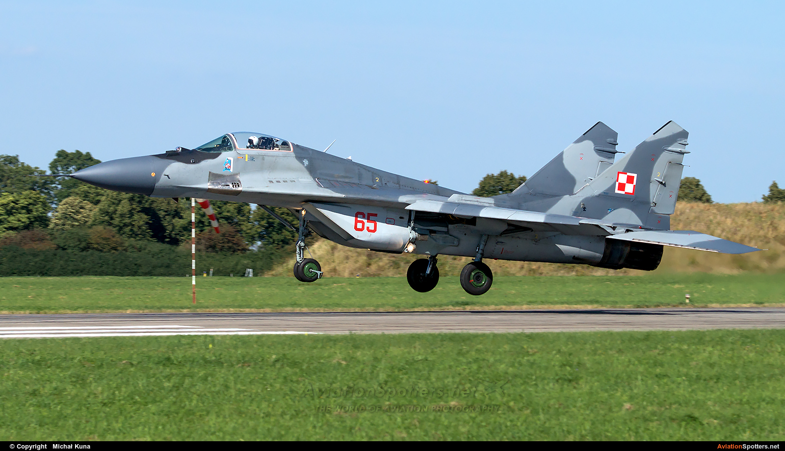 Poland - Air Force  -  MiG-29  (65) By Michał Kuna (big)