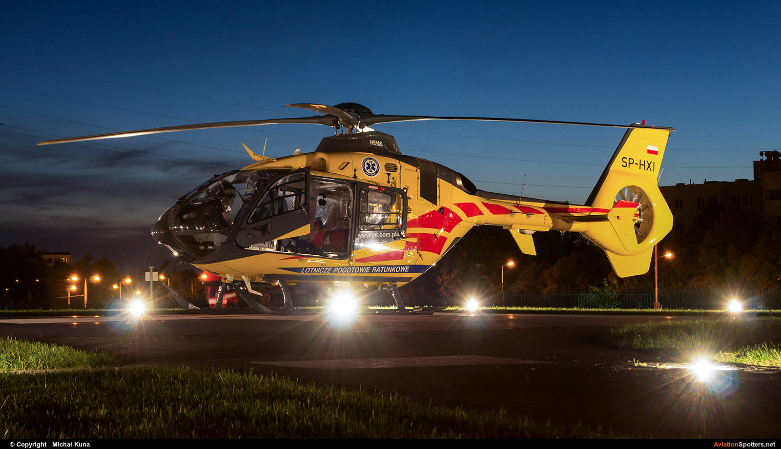 Polish Medical Air Rescue - Lotnicze Pogotowie Ratunkowe  -  EC135 (all models)  (SP-HXI) By Michał Kuna (big)