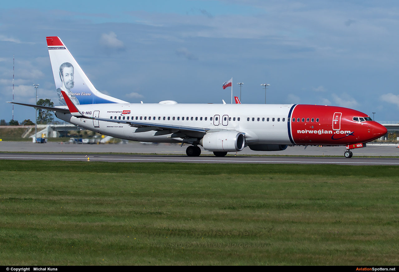 Norwegian Air Shuttle  -  737-800  (LN-NIG) By Michał Kuna (big)