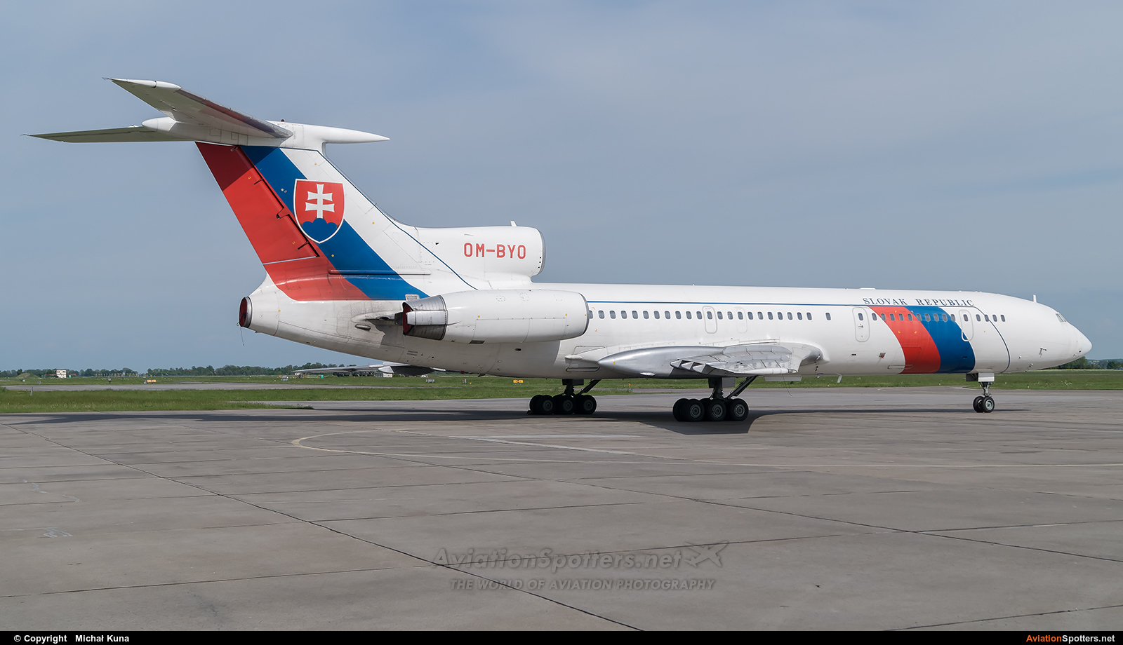 Slovakia - Air Force  -  Tu-154M  (OM-BYO) By Michał Kuna (big)