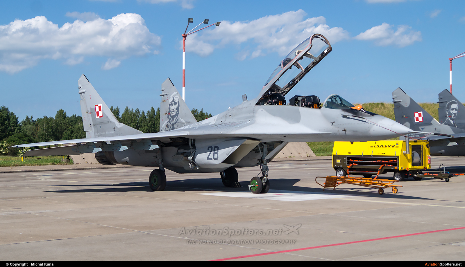 Poland - Air Force  -  MiG-29UB  (28) By Michał Kuna (big)