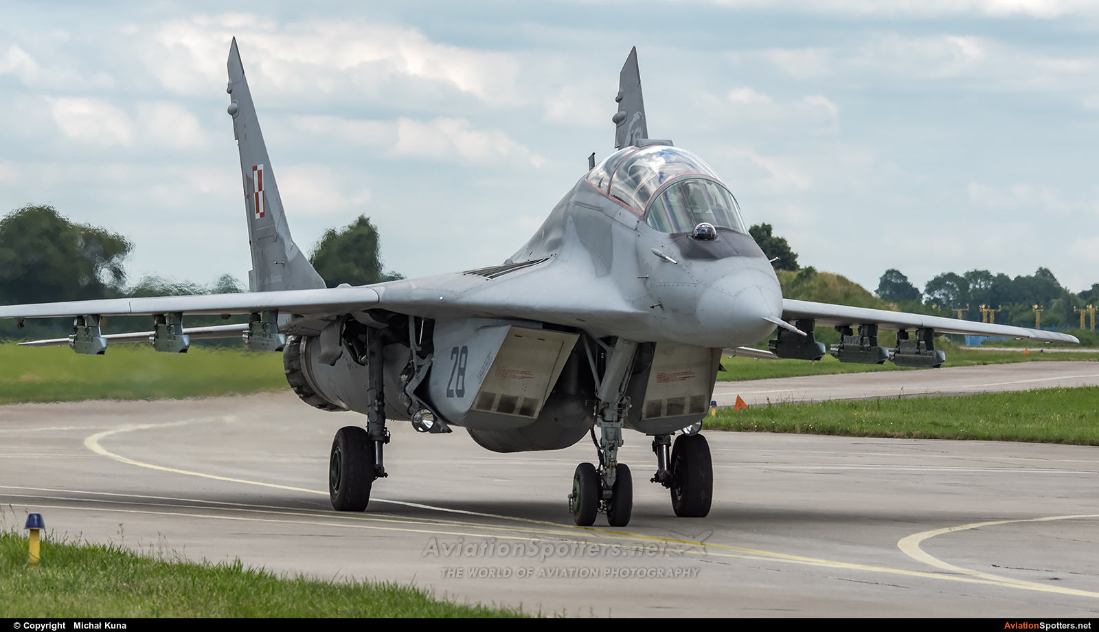 Hungary - Air Force  -  MiG-29UB  (28) By Michał Kuna (big)