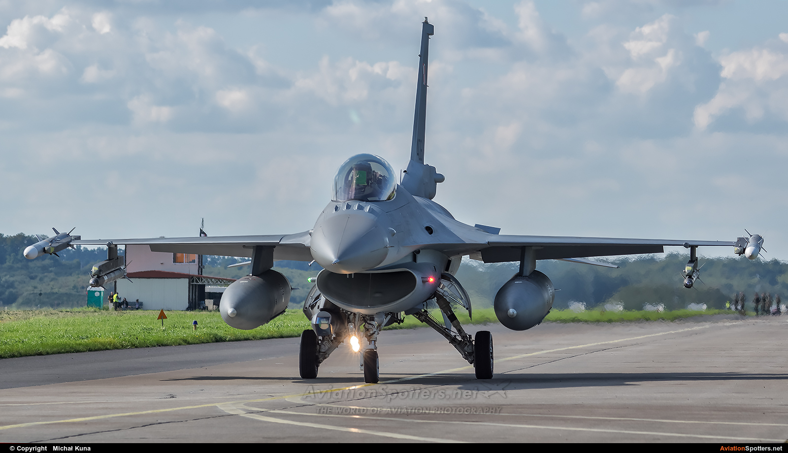 Poland - Air Force  -  F-16C Block 52+  Fighting Falcon  (4061) By Michał Kuna (big)