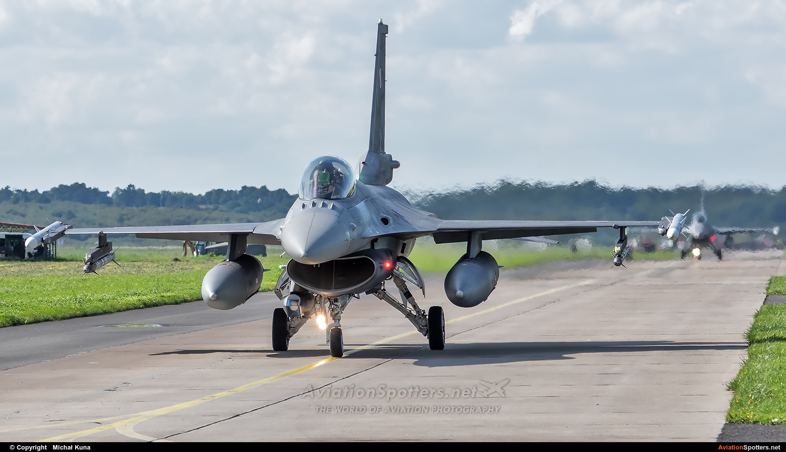 Poland - Air Force  -  F-16C Block 52+ Fighting Falcon  (4045) By Michał Kuna (big)