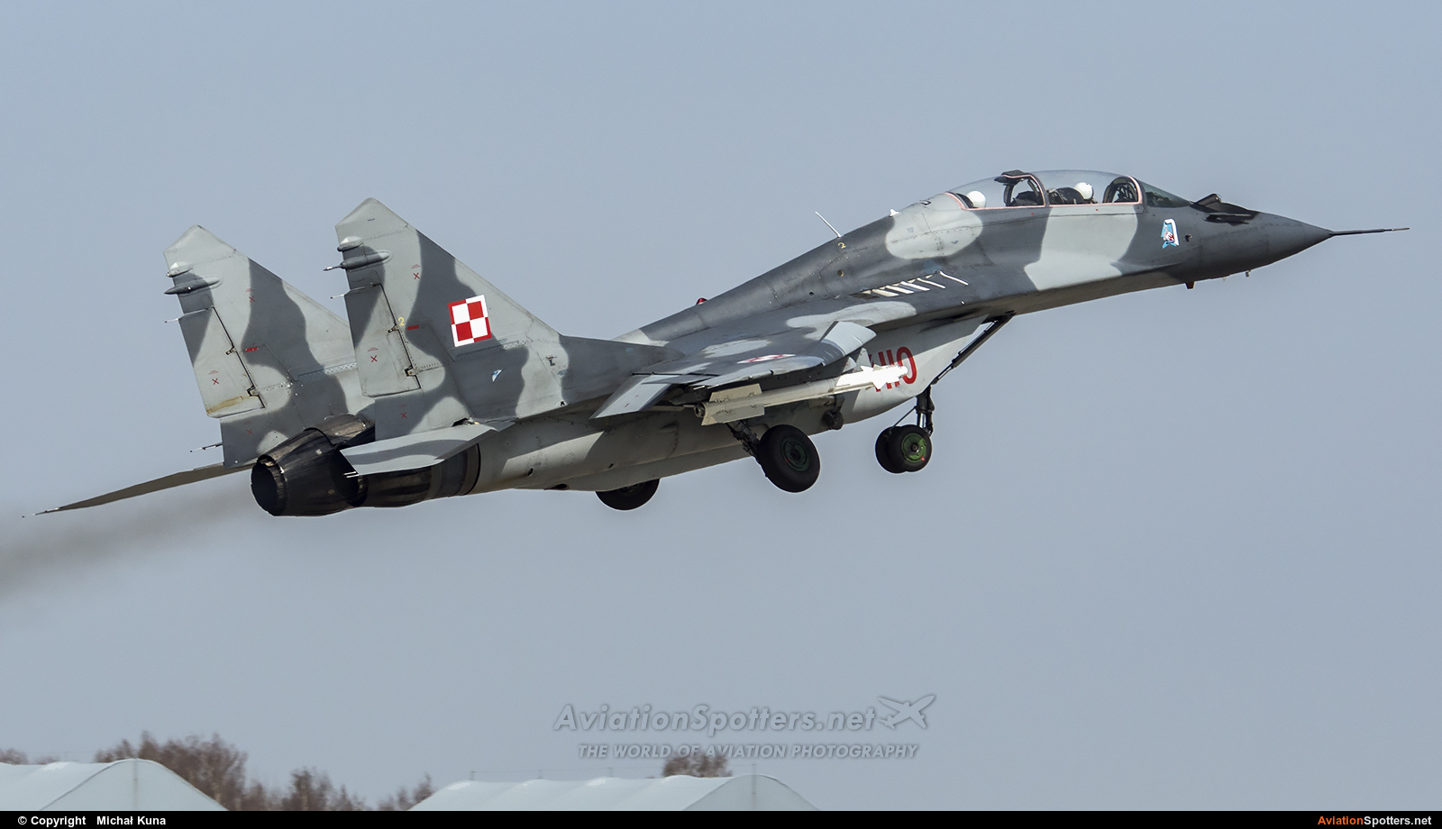 Poland - Air Force  -  MiG-29GT  (4110) By Michał Kuna (big)