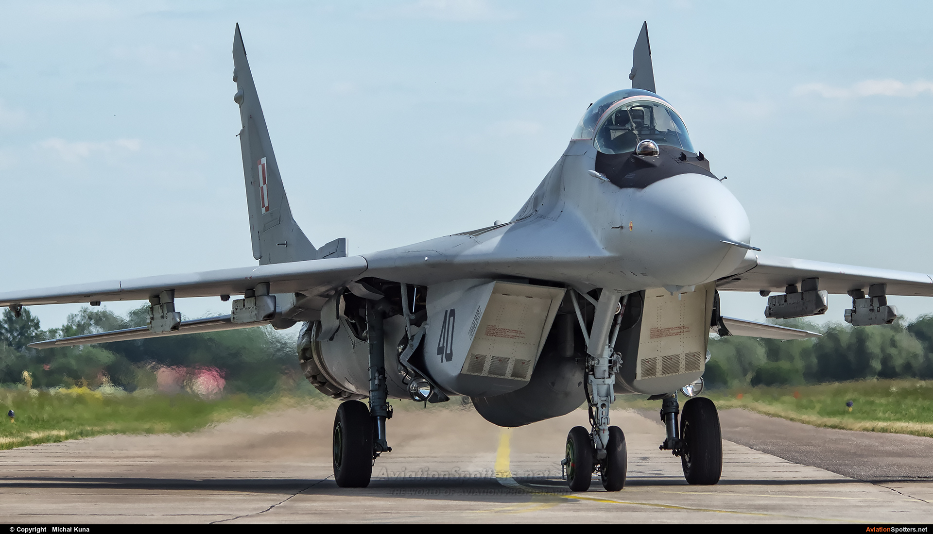 Poland - Air Force  -  MiG-29A  (40) By Michał Kuna (big)