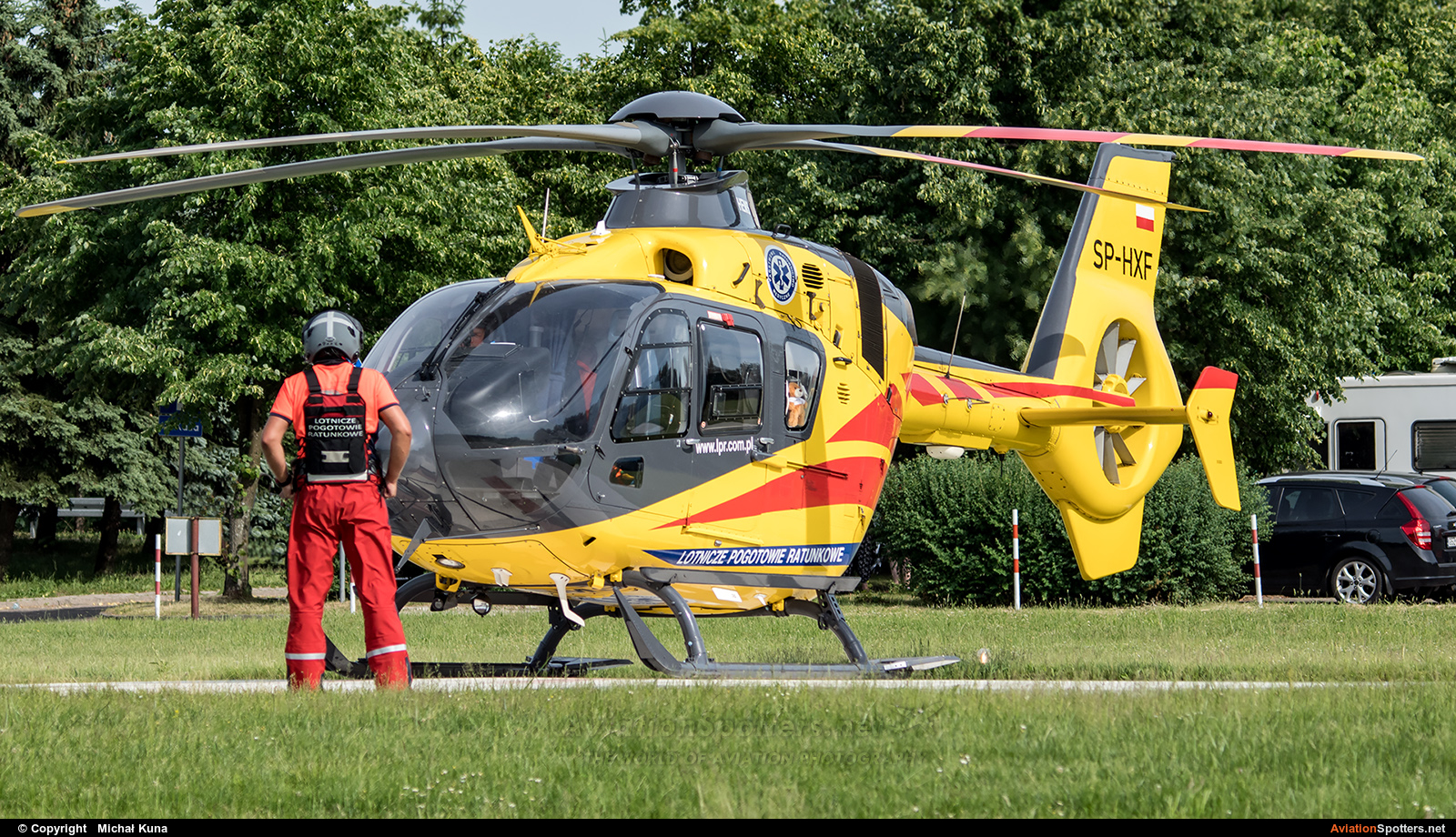 Polish Medical Air Rescue - Lotnicze Pogotowie Ratunkowe  -  EC135 (all models)  (SP-HXF) By Michał Kuna (big)