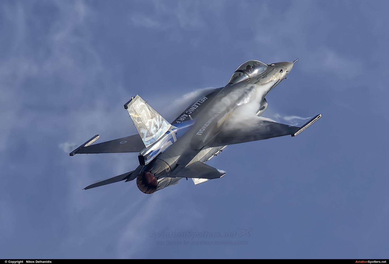 Greece - Hellenic Air Force  -  F-16C Block 52+  Fighting Falcon  (505) By Nikos Delhanidis (monographix)