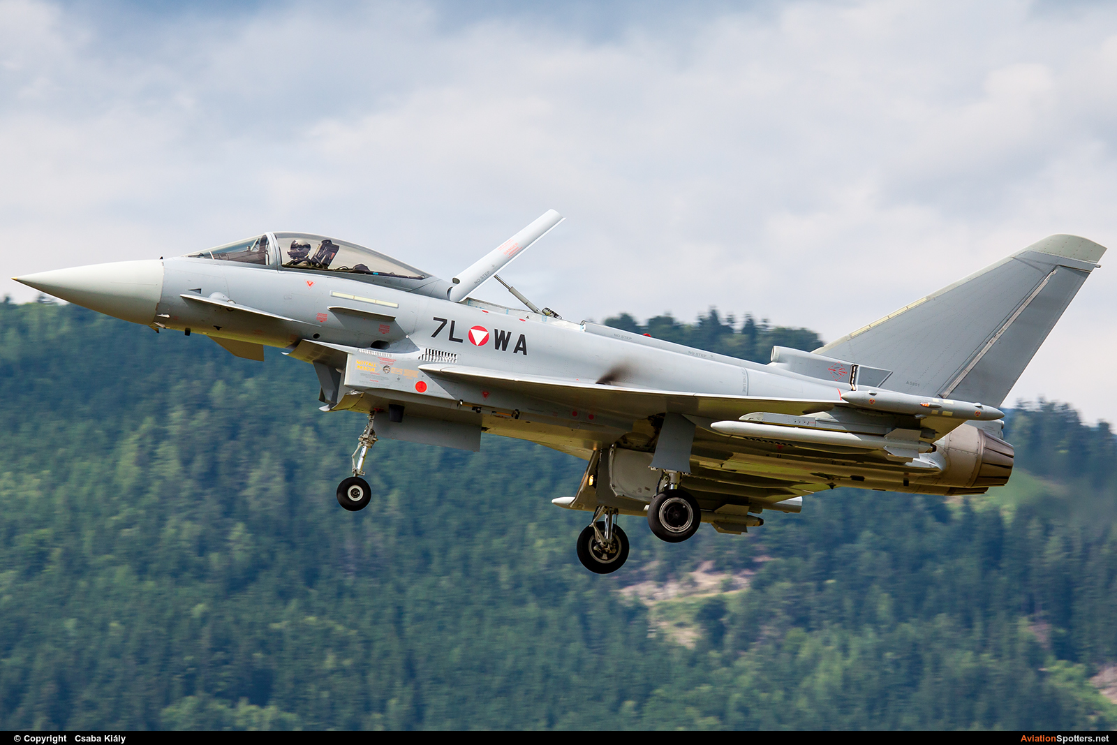 Austria - Air Force  -  Typhoon  (7L-WA) By Csaba Király (Csaba Kiraly)
