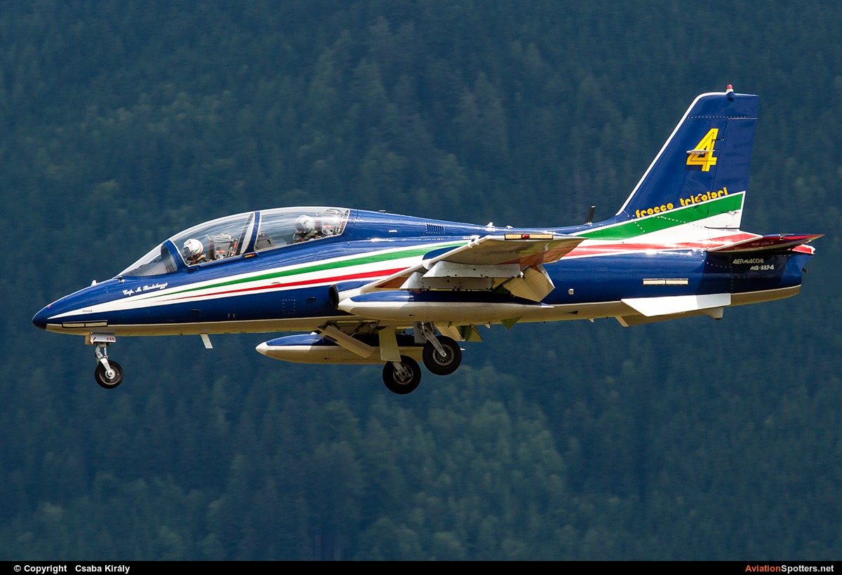Italy - Air Force : Frecce Tricolori  -  MB-339-A-PAN  (MM54482) By Csaba Király (Csaba Kiraly)