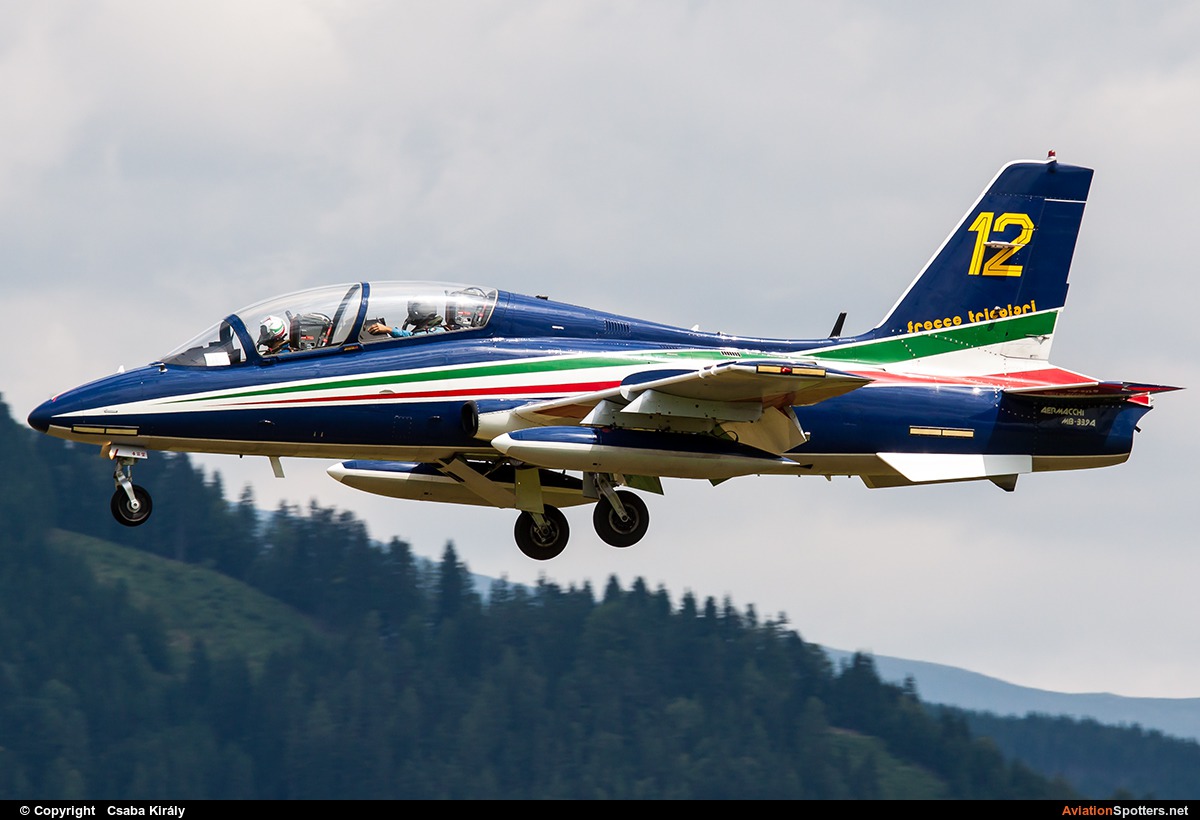 Italy - Air Force : Frecce Tricolori  -  MB-339-A-PAN  (MM54534) By Csaba Király (Csaba Kiraly)
