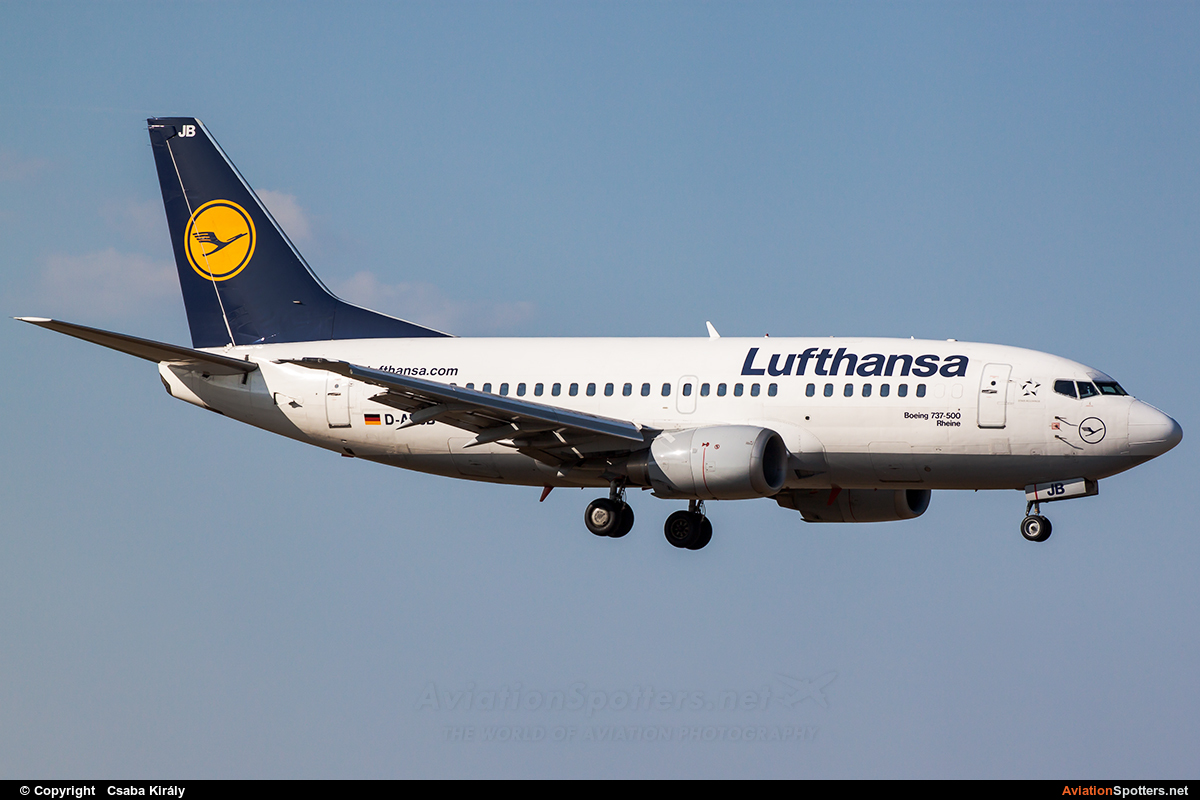 Lufthansa  -  737-500  (D-ABJB) By Csaba Király (Csaba Kiraly)
