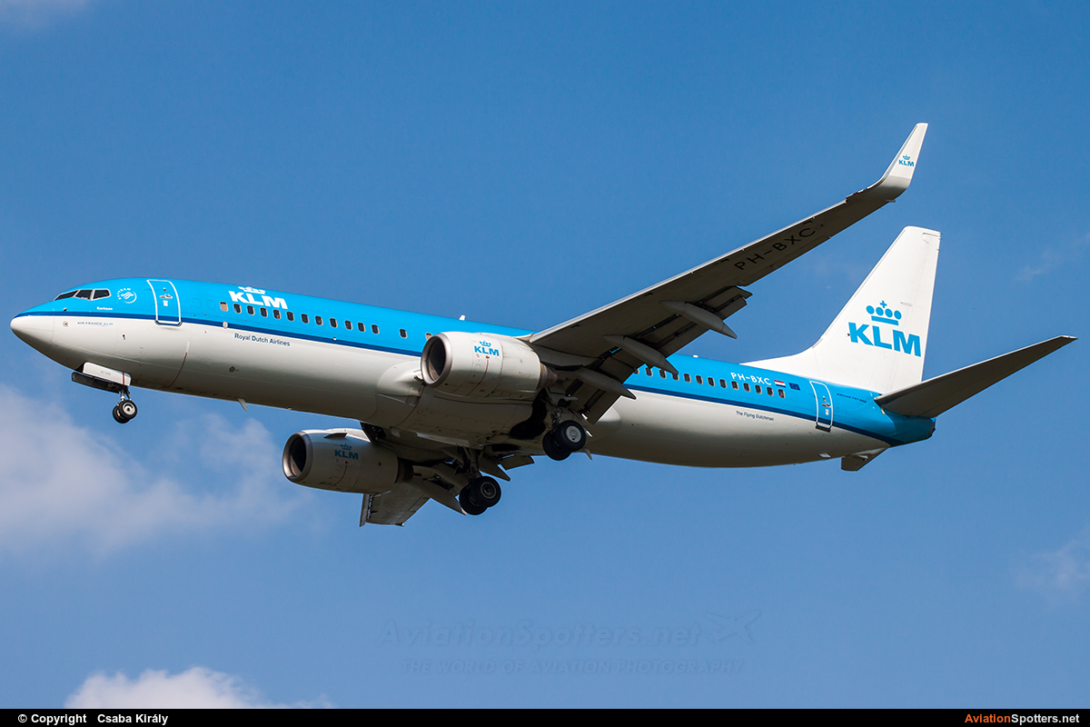 KLM  -  737-800  (PH-BXC) By Csaba Király (Csaba Kiraly)