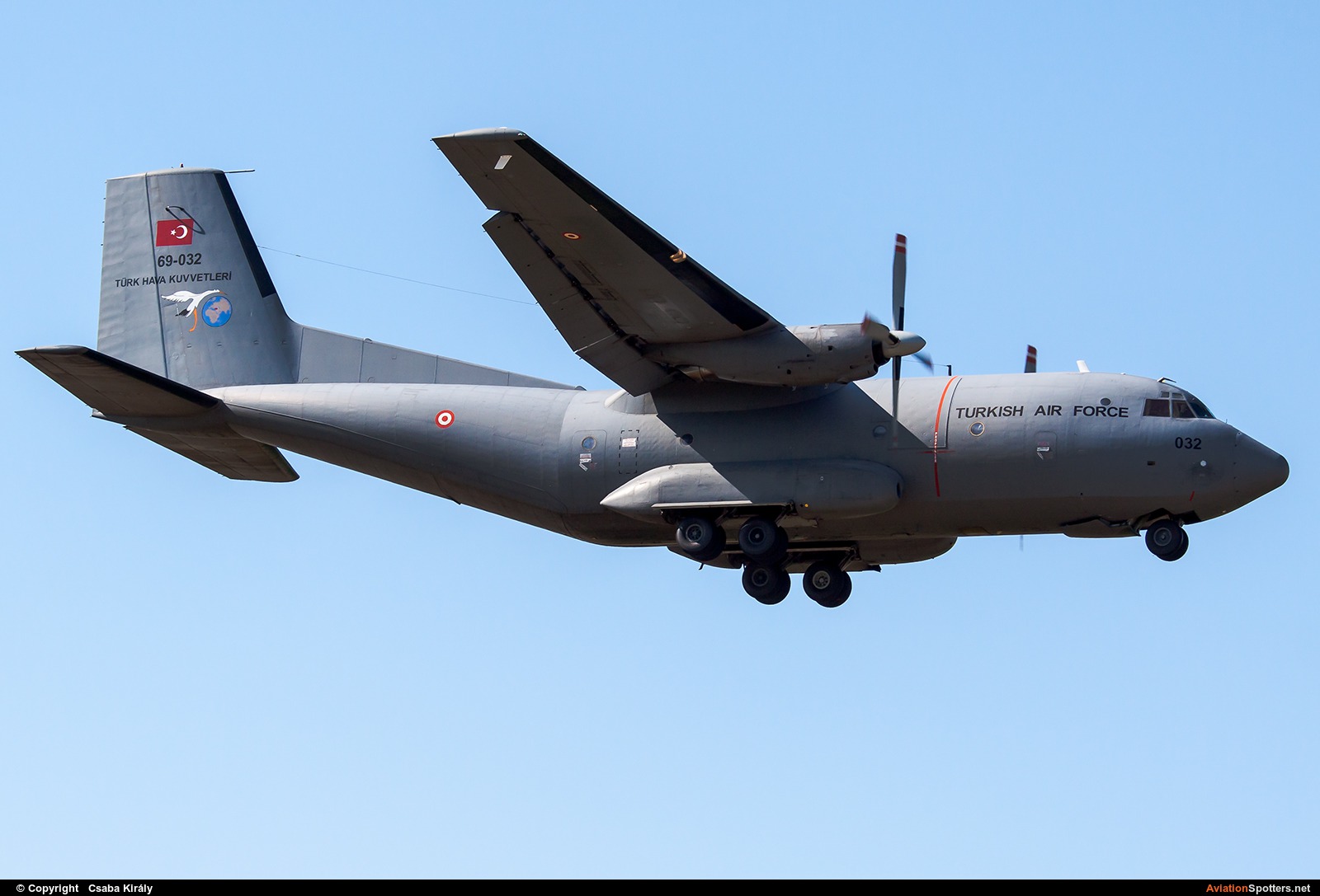 Turkey - Air Force  -  C-160D  (69-032) By Csaba Király (Csaba Kiraly)