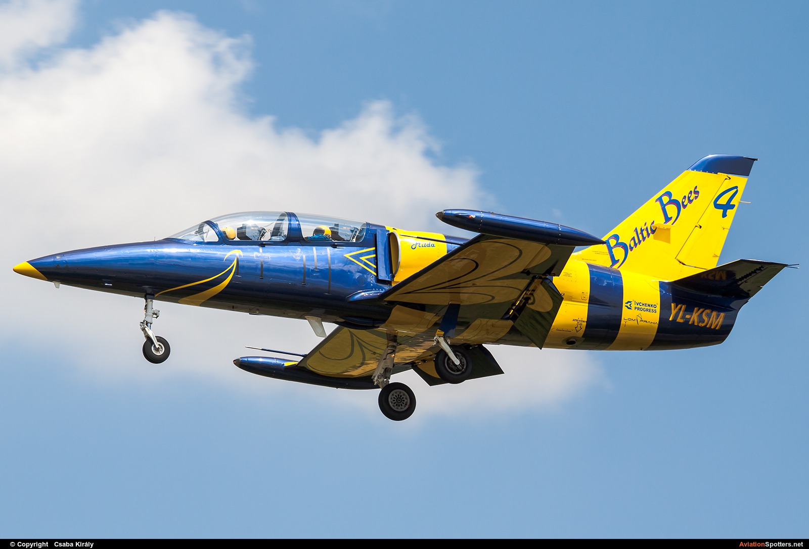 Baltic Bees Jet Team  -  L-39C Albatros  (YL-KSM) By Csaba Király (Csaba Kiraly)