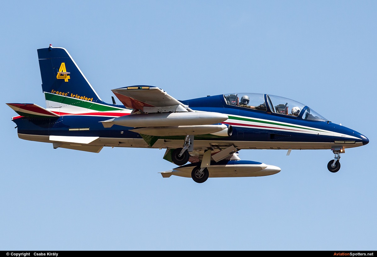 Italy - Air Force : Frecce Tricolori  -  MB-339-A-PAN  (MM54482) By Csaba Király (Csaba Kiraly)