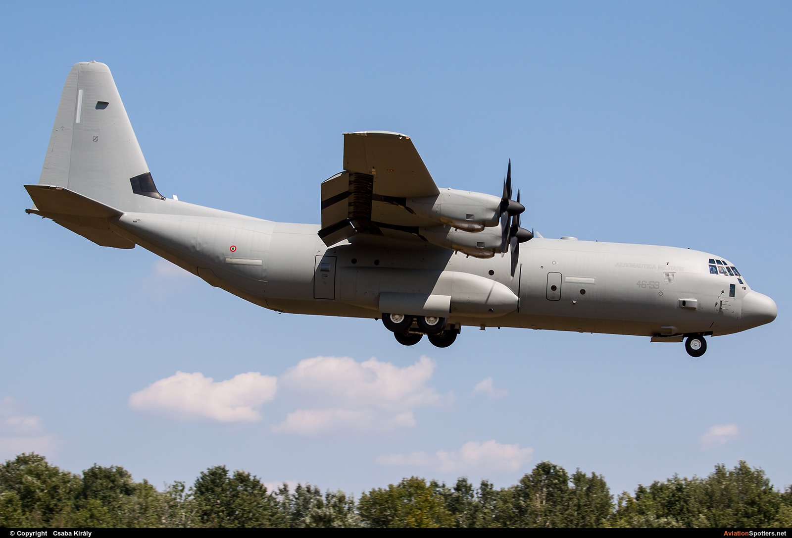Italy - Air Force  -  C-130J Hercules  (MM62193) By Csaba Király (Csaba Kiraly)