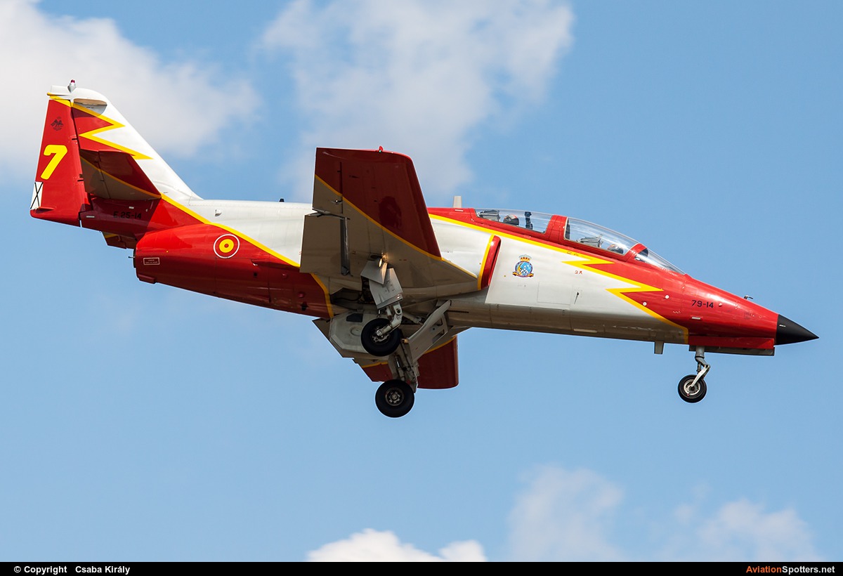 Spain - Air Force : Patrulla Aguila  -  C-101EB Aviojet  (E25-14) By Csaba Király (Csaba Kiraly)