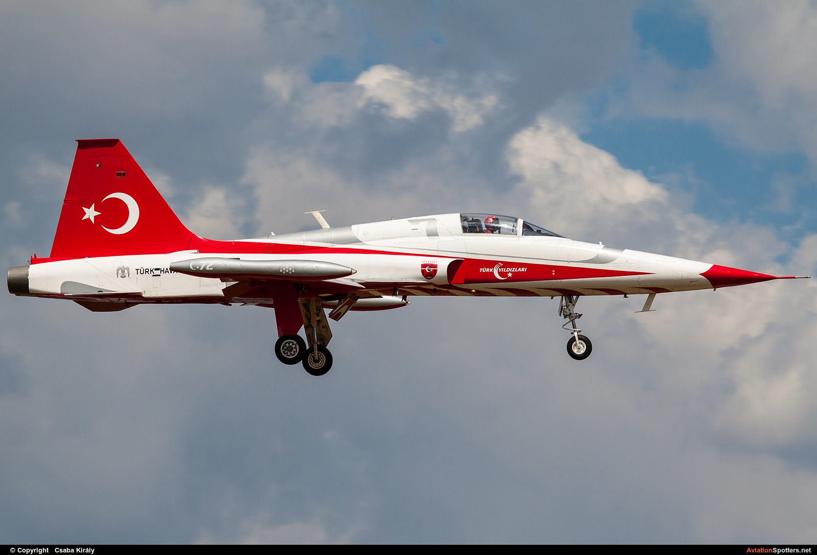 Turkey - Air Force : Turkish Stars  -  NF-5A  (71-3072) By Csaba Király (Csaba Kiraly)