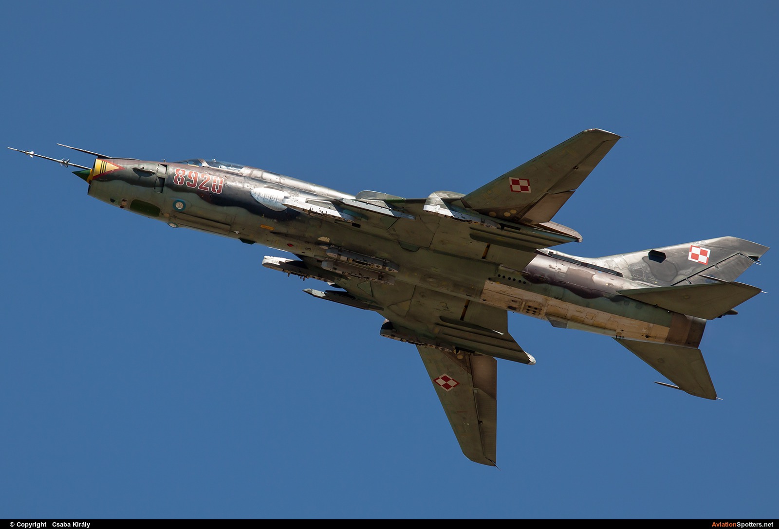 Poland - Air Force  -  Su-22M-4  (8920) By Csaba Király (Csaba Kiraly)