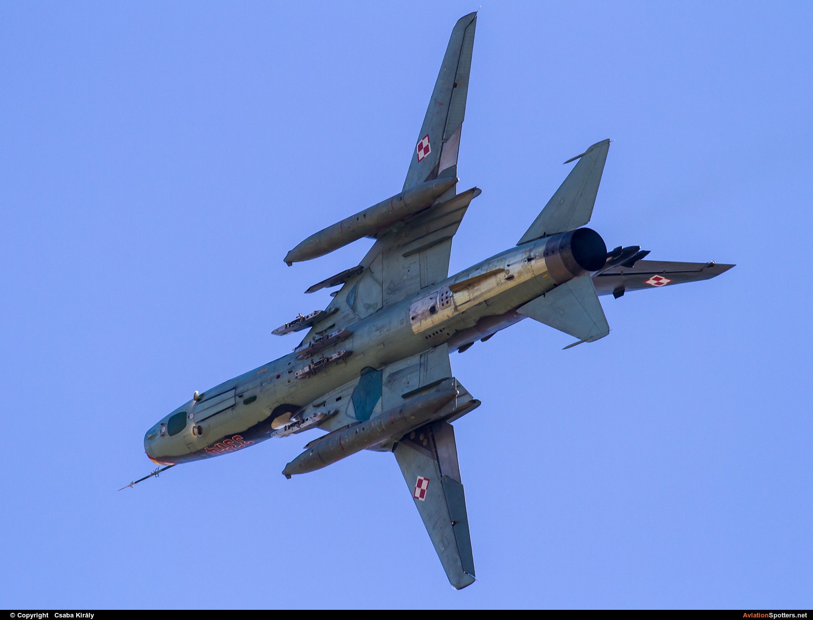 Poland - Air Force  -  Su-22M-4  (3304) By Csaba Király (Csaba Kiraly)