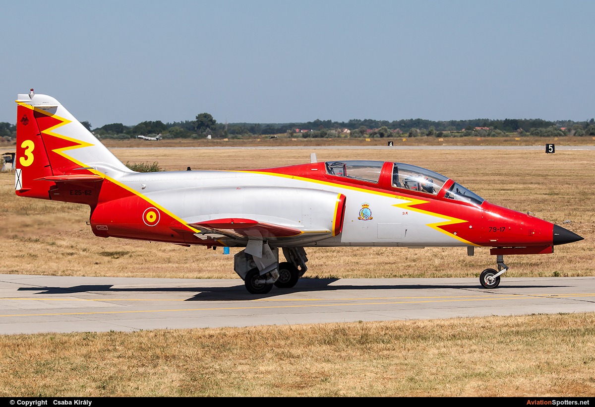 Spain - Air Force : Patrulla Aguila  -  C-101EB Aviojet  (E25-62) By Csaba Király (Csaba Kiraly)