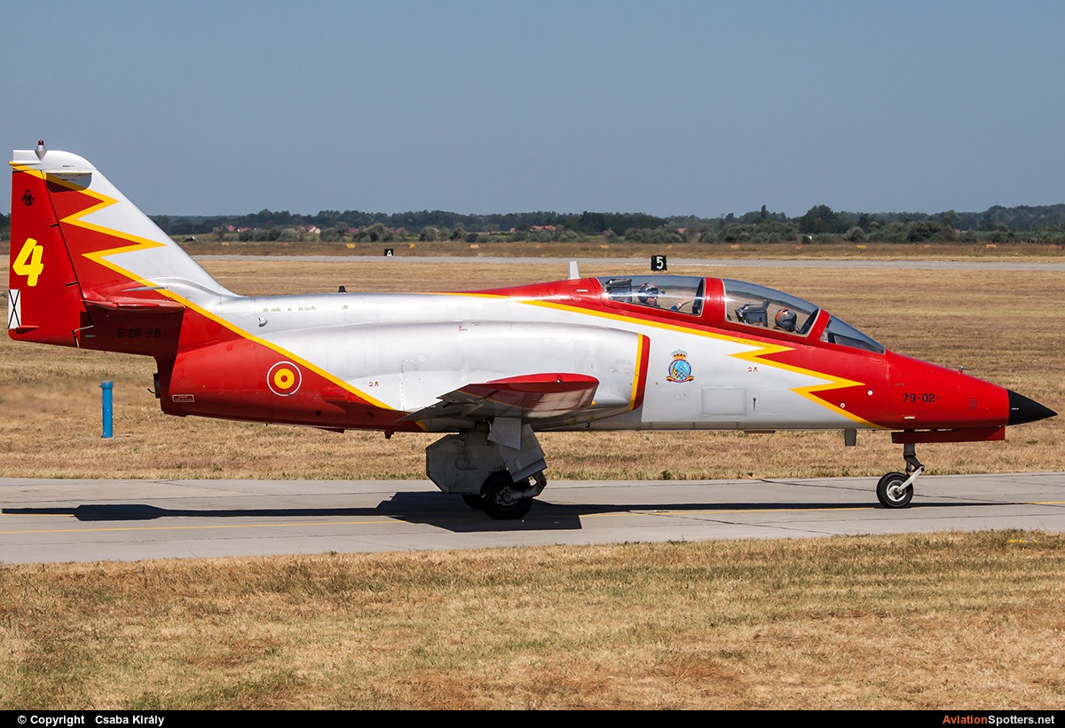 Spain - Air Force : Patrulla Aguila  -  C-101EB Aviojet  (E25-78) By Csaba Király (Csaba Kiraly)