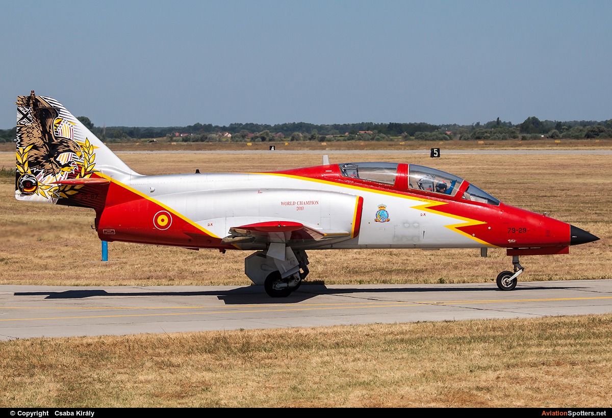 Spain - Air Force : Patrulla Aguila  -  C-101EB Aviojet  (E25-87) By Csaba Király (Csaba Kiraly)