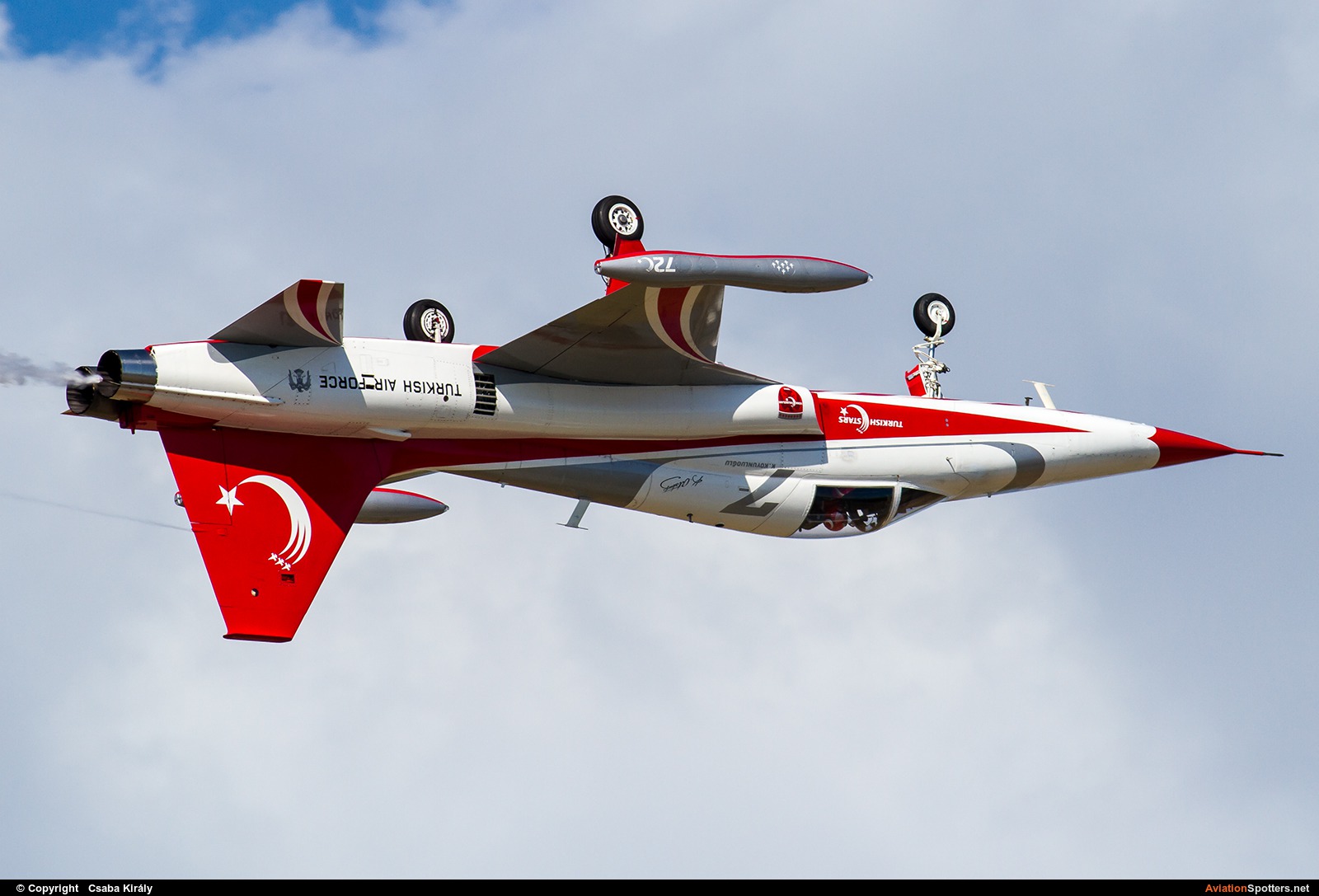 Turkey - Air Force : Turkish Stars  -  NF-5A  (71-3072) By Csaba Király (Csaba Kiraly)