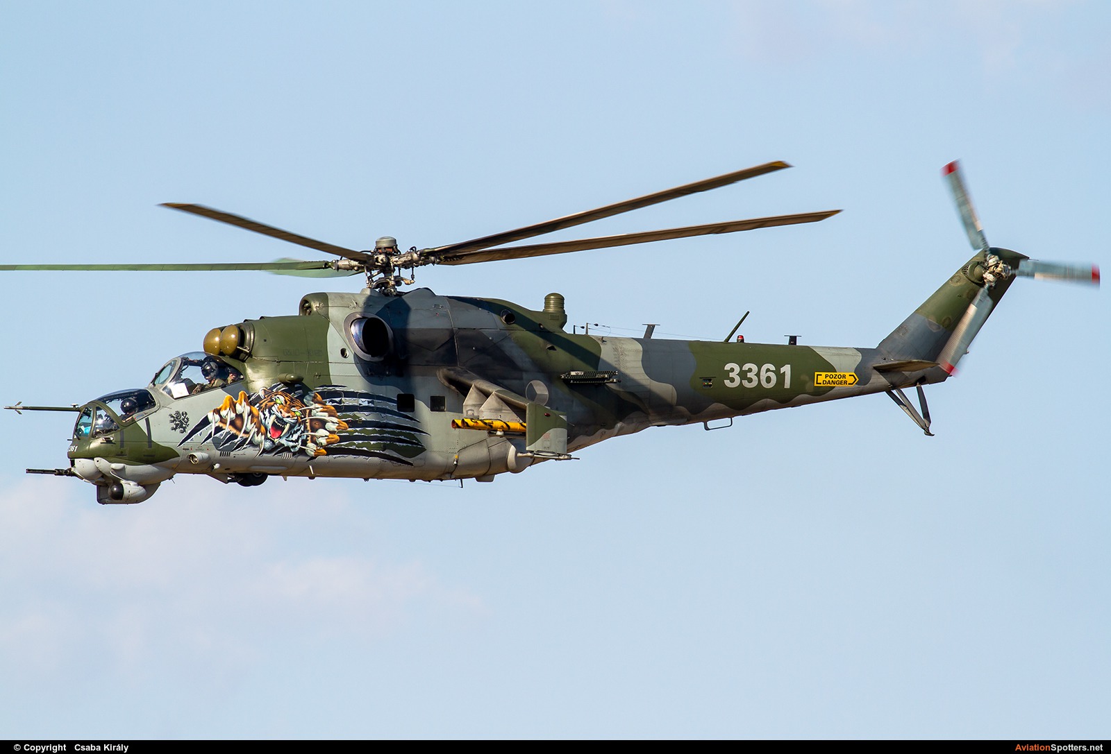 Czech - Air Force  -  Mi-35  (3361) By Csaba Király (Csaba Kiraly)