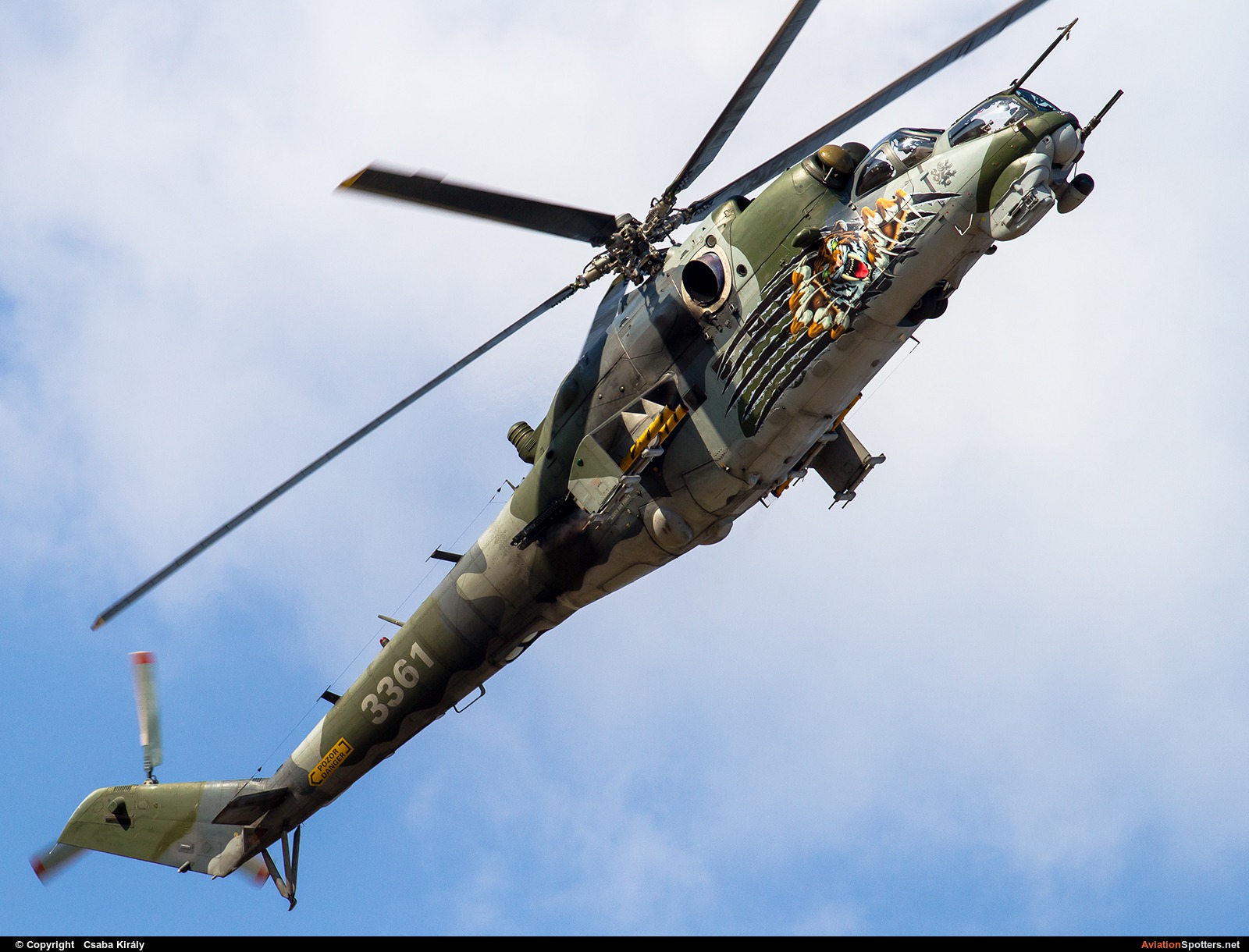 Czech - Air Force  -  Mi-35  (3361) By Csaba Király (Csaba Kiraly)