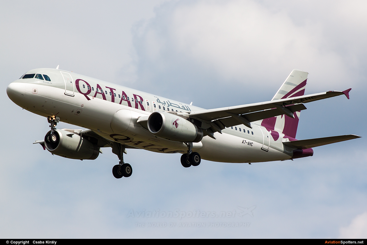 Qatar Airways  -  A320  (A7-AHC) By Csaba Király (Csaba Kiraly)