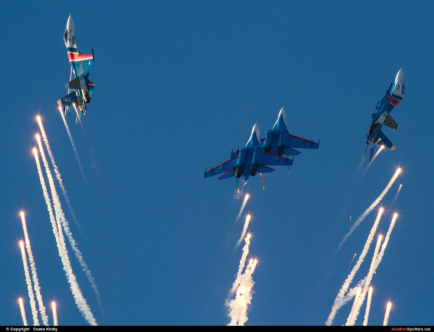 Russia - Air Force : Russian Knights  -  Su-27P  (10) By Csaba Király (Csaba Kiraly)