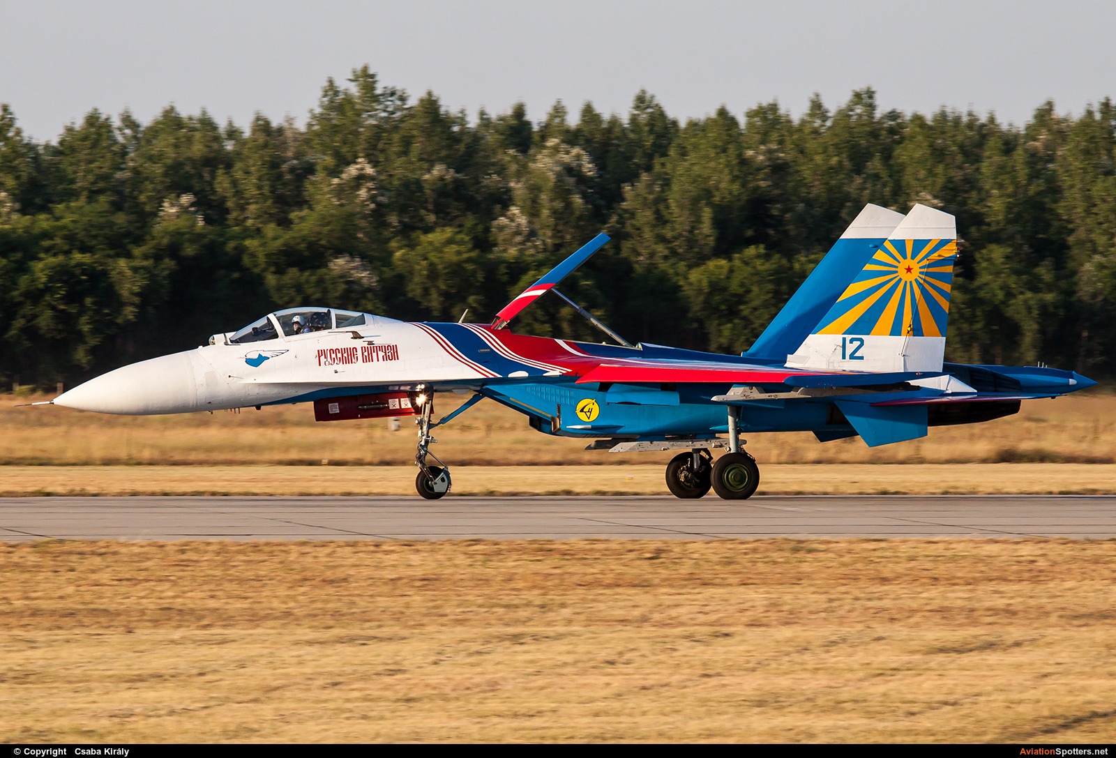 Russia - Air Force : Russian Knights  -  Su-27P  (12) By Csaba Király (Csaba Kiraly)
