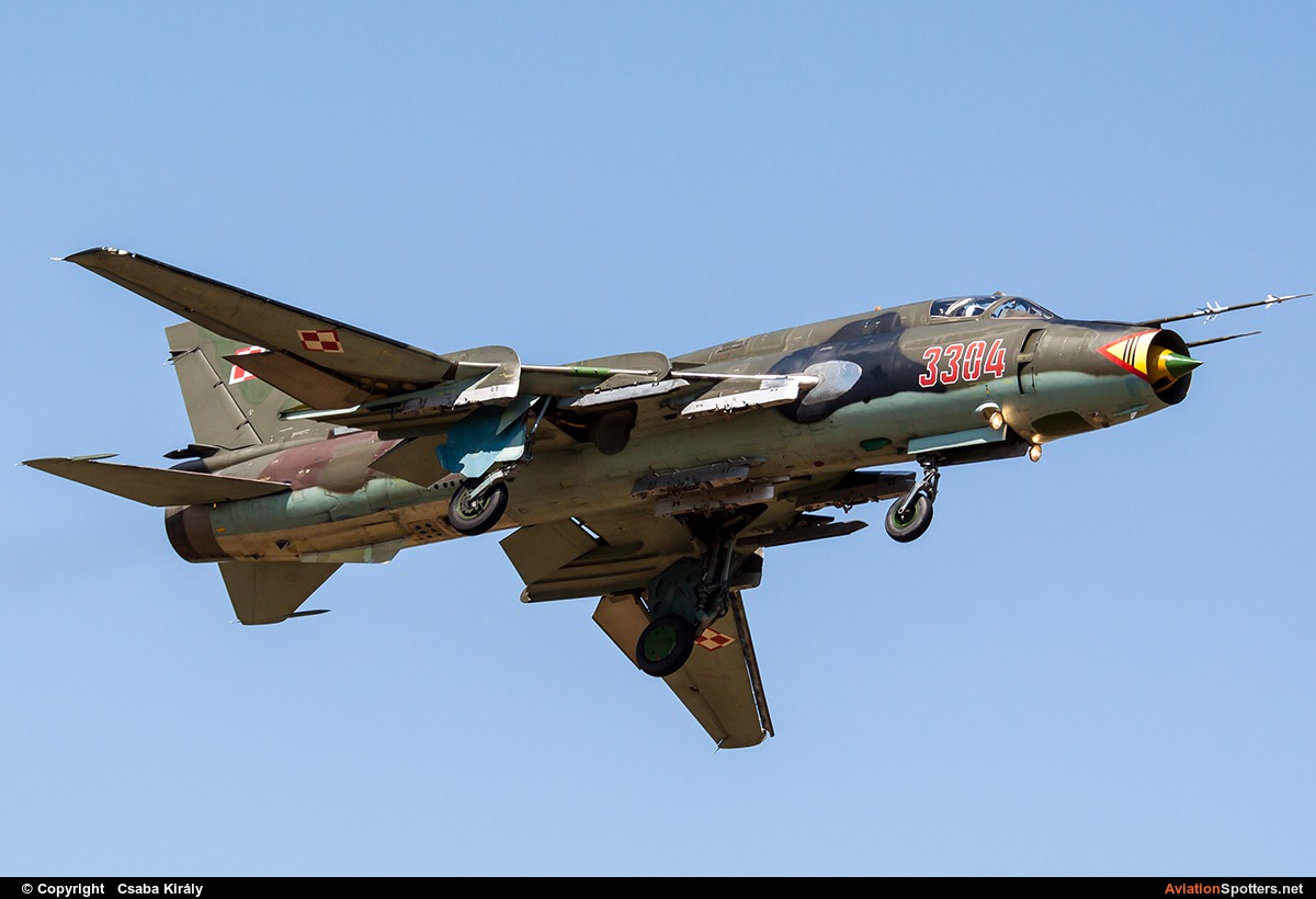 Poland - Air Force  -  Su-22M-4  (3304) By Csaba Király (Csaba Kiraly)