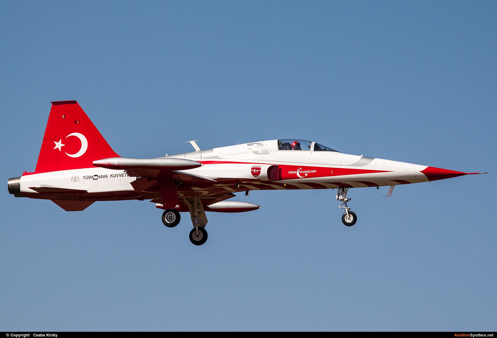 Turkey - Air Force : Turkish Stars  -  NF-5A  (70-3004) By Csaba Király (Csaba Kiraly)
