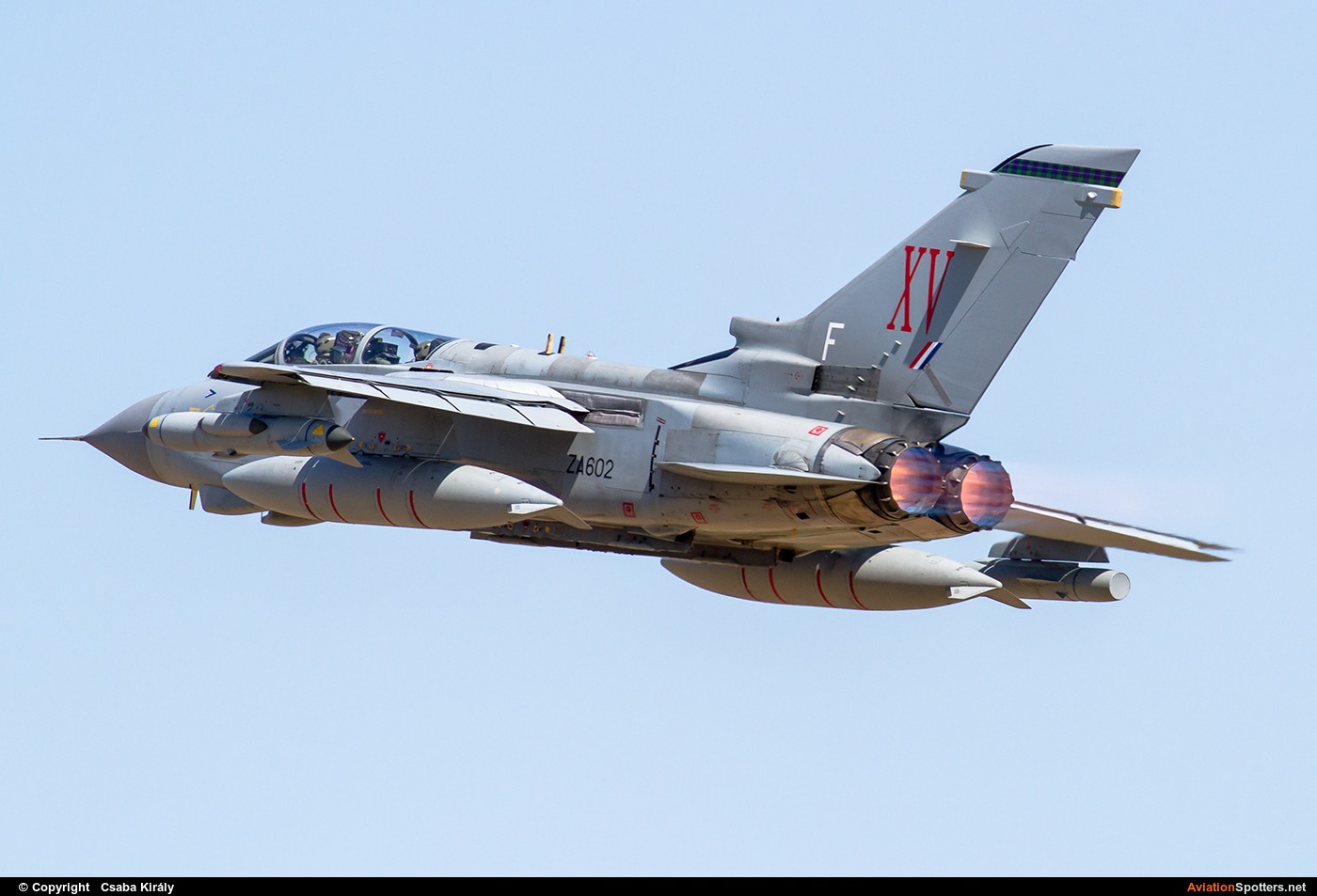 UK - Air Force  -  Tornado GR.4 - 4A  (ZA602) By Csaba Király (Csaba Kiraly)