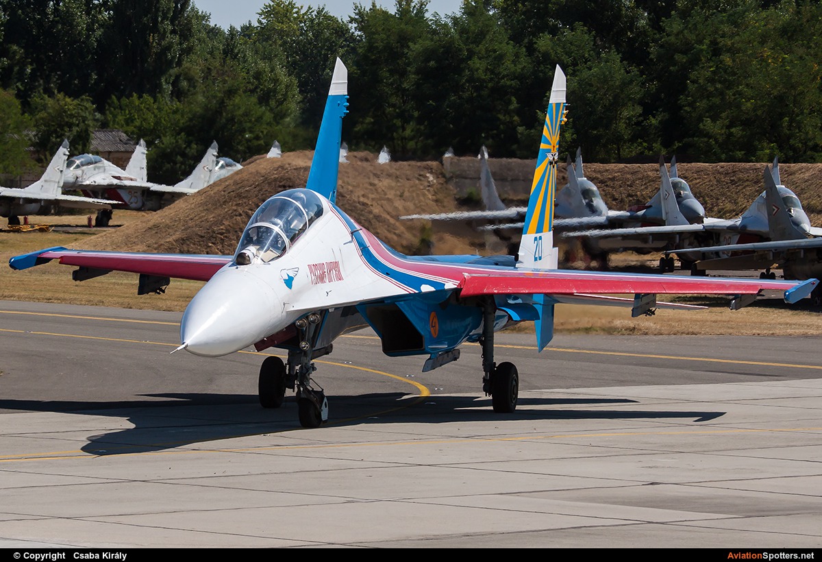 Russia - Air Force : Russian Knights  -  Su-27UB  (20) By Csaba Király (Csaba Kiraly)