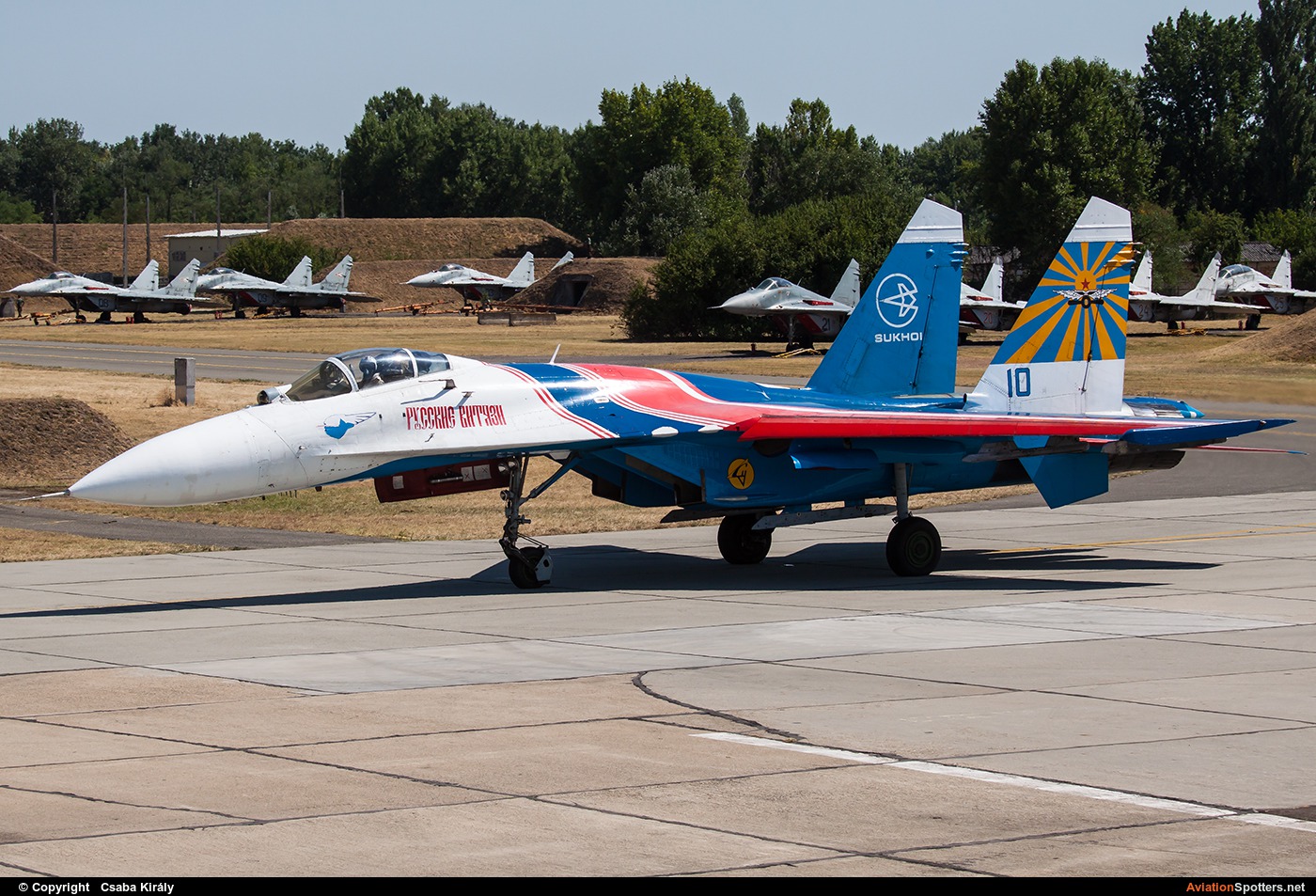 Russia - Air Force : Russian Knights  -  Su-27P  (10) By Csaba Király (Csaba Kiraly)