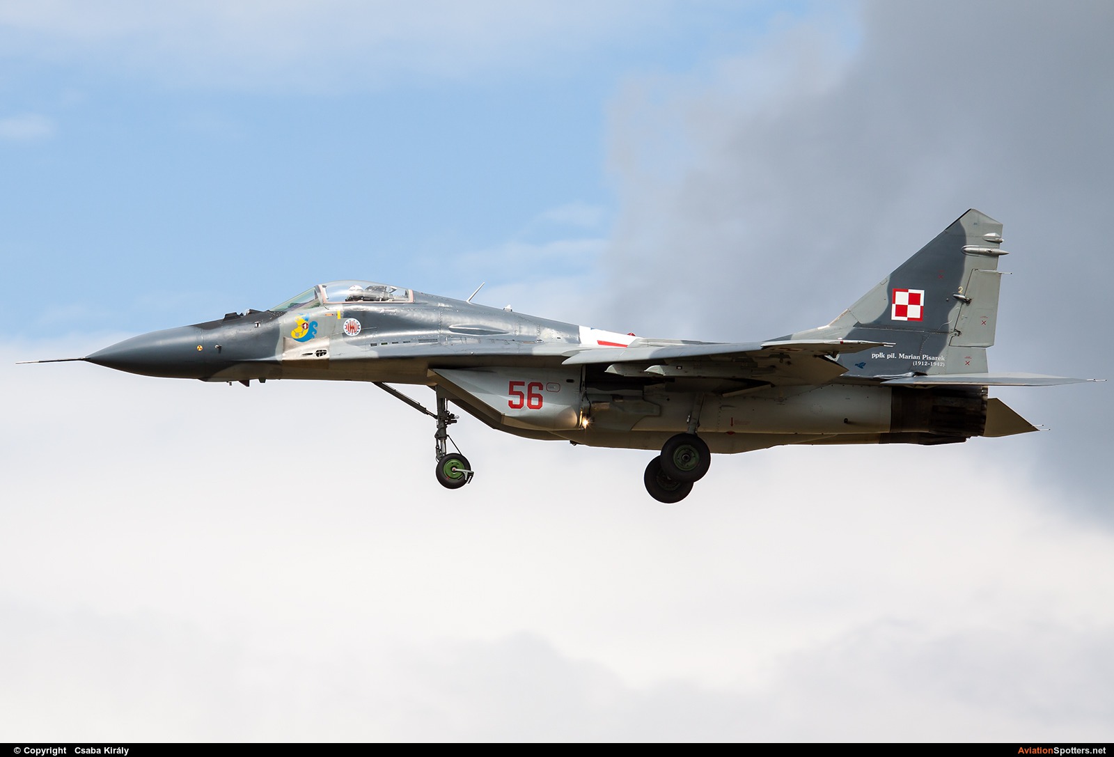 Poland - Air Force  -  MiG-29A  (56) By Csaba Király (Csaba Kiraly)