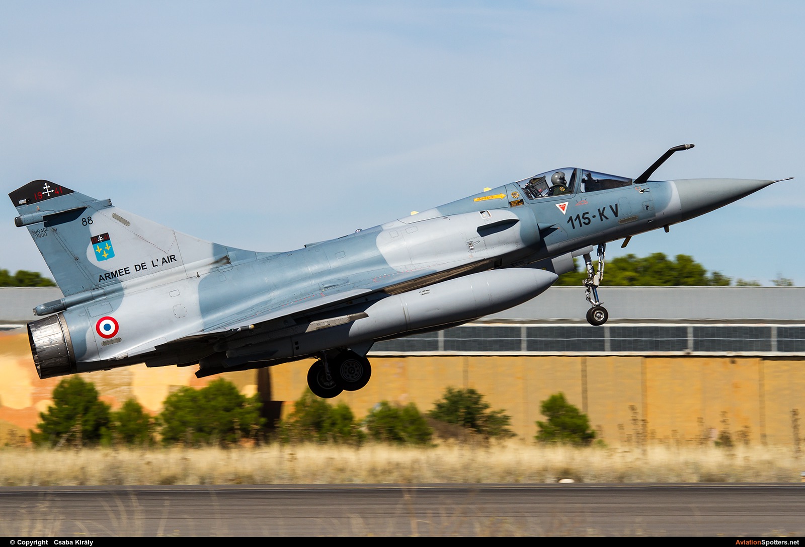 France - Air Force  -  Mirage 2000C  (88) By Csaba Király (Csaba Kiraly)