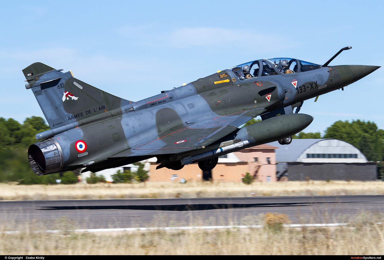 France - Air Force  -  Mirage 2000D  (610) By Csaba Király (Csaba Kiraly)