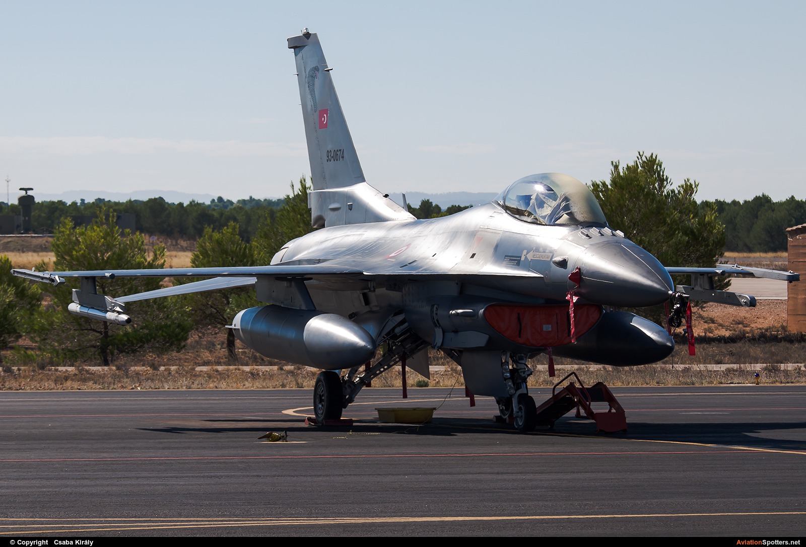 Turkey - Air Force  -  F-16C Fighting Falcon  (93-0674) By Csaba Király (Csaba Kiraly)