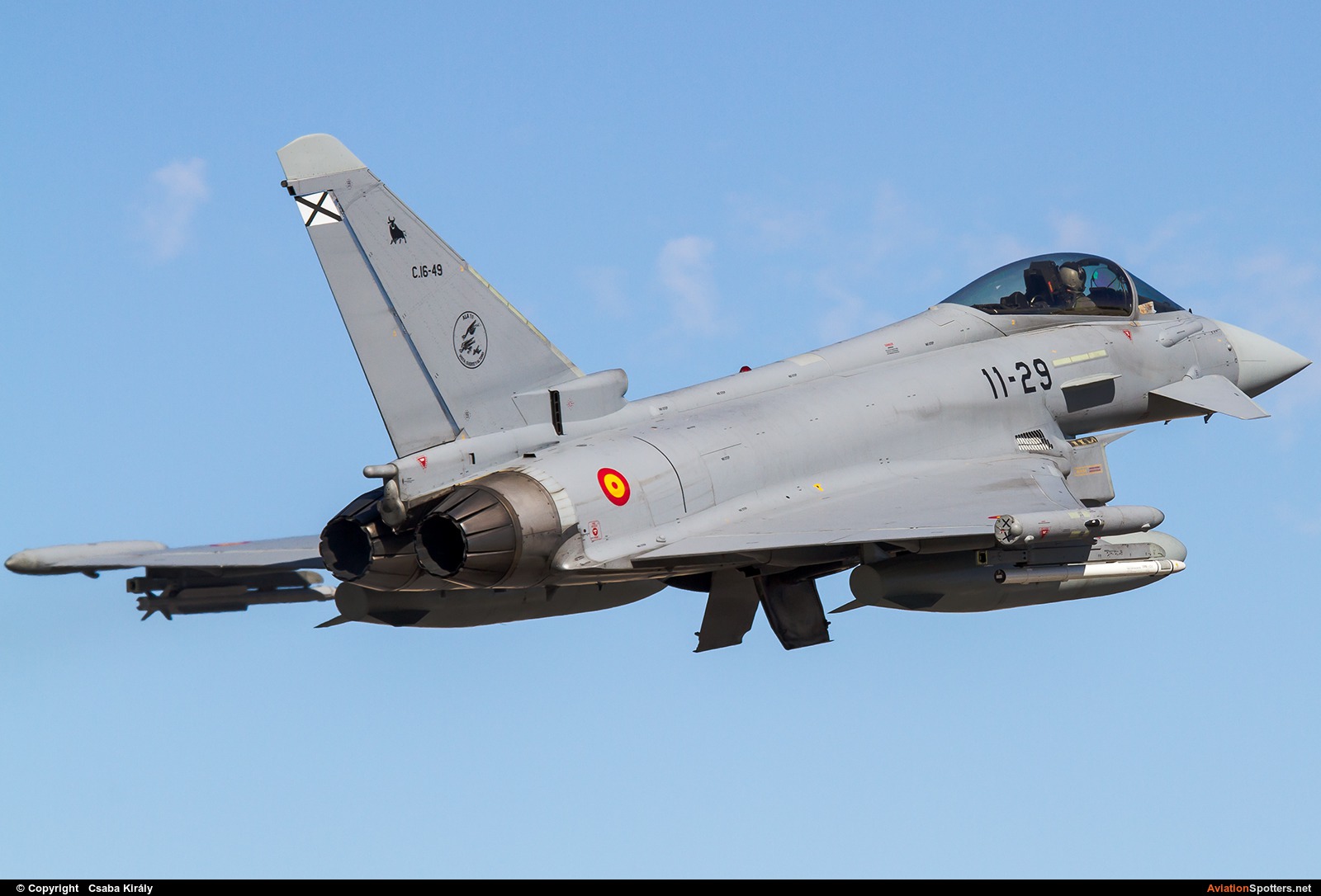 Spain - Air Force  -  EF-2000 Typhoon S  (C.16-49) By Csaba Király (Csaba Kiraly)