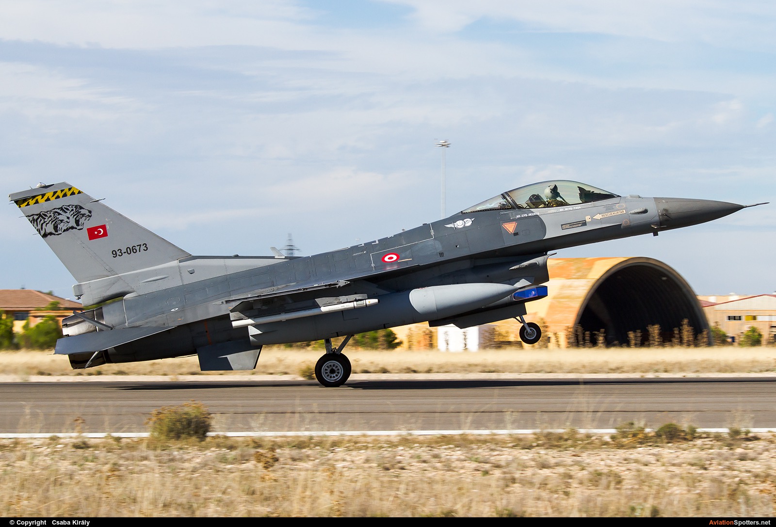 Turkey - Air Force  -  F-16C Fighting Falcon  (93-0673) By Csaba Király (Csaba Kiraly)