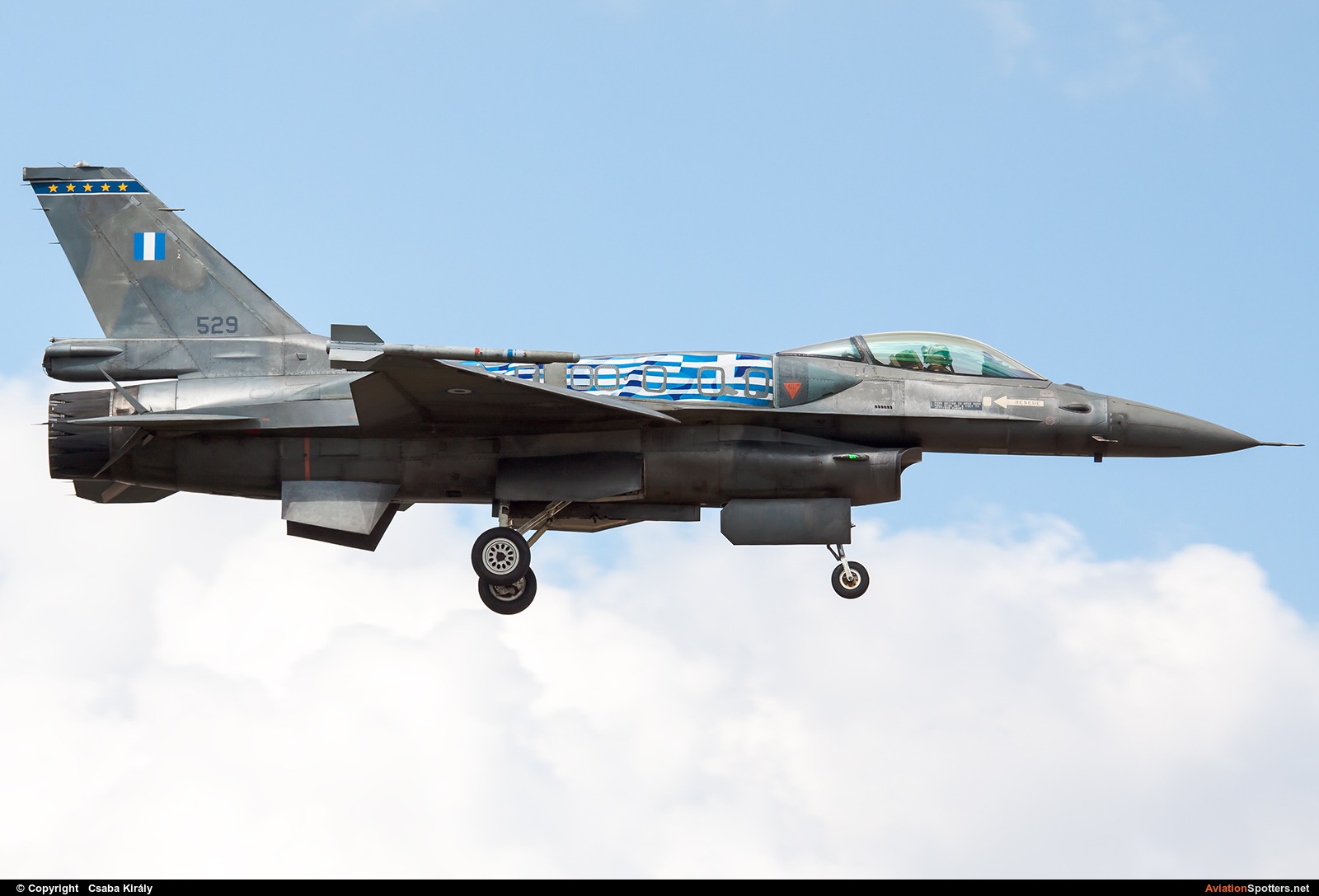 Greece - Hellenic Air Force  -  F-16C Block 52+  Fighting Falcon  (529) By Csaba Király (Csaba Kiraly)